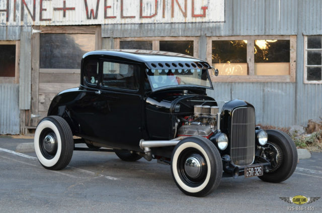 1928 Ford Model A 5-WINDOW COUPE - photo 2