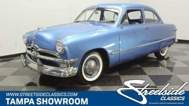 50 ford shoebox flathead flat head v8 two door sedan 1950 Ford Custom --