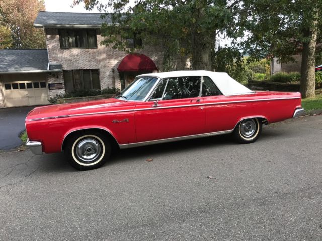 500 CONVERTIBLE V8 AUTO A/C PWR. STEERING/BRAKES #'s MATCHING RUST FREE !! 1965 Dodge Coronet