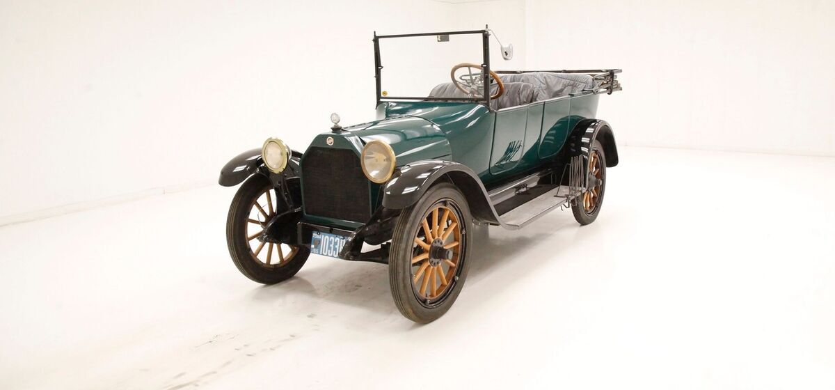 5,008 Miles/Rarely Seen Model/Oak Top Framing Intact/192ci I4/Older Restoration 1915 Studebaker 4 Series SD Touring