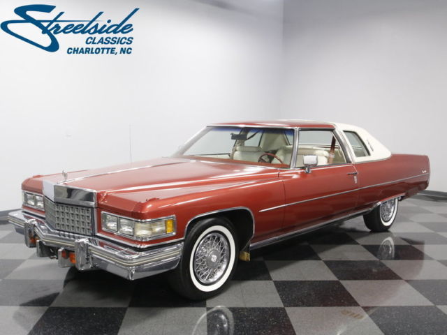 500CI V8, TH400 AUTO, FULL-POWER LUXURY, CLEAN IN/OUT, RUNS/DRIVES GR8, CLASSY!! 1976 Cadillac Coupe DeVille