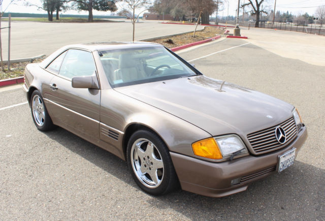 500SL Low Miles Hardtop Convertible Clean Title AMG SL500 SL55 SL63 Luxury v8 1991 Mercedes-Benz 500-Series