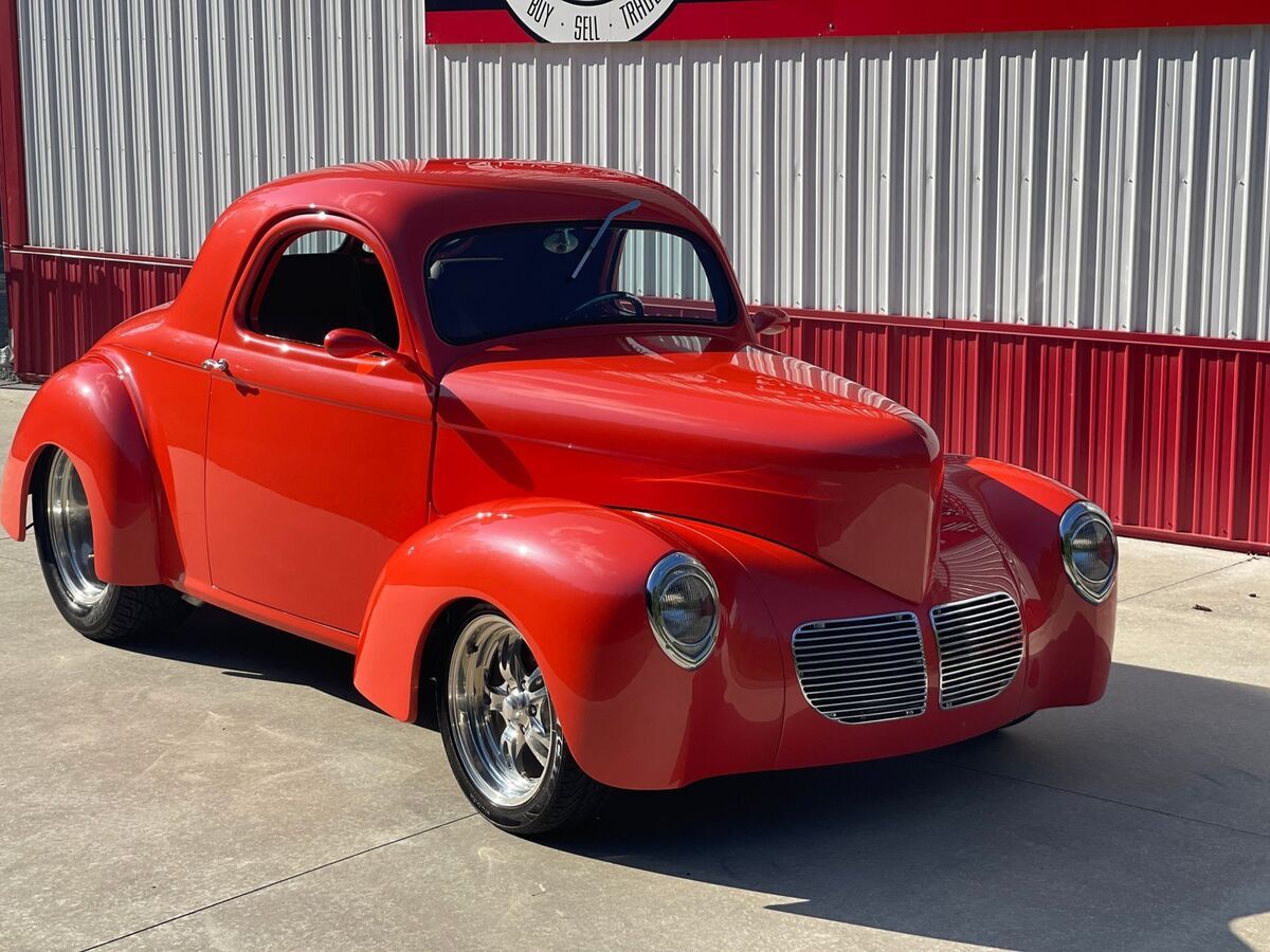 1941 Willys Coupe Street Rod AC Pro Touring 502ci V8 - photo 6