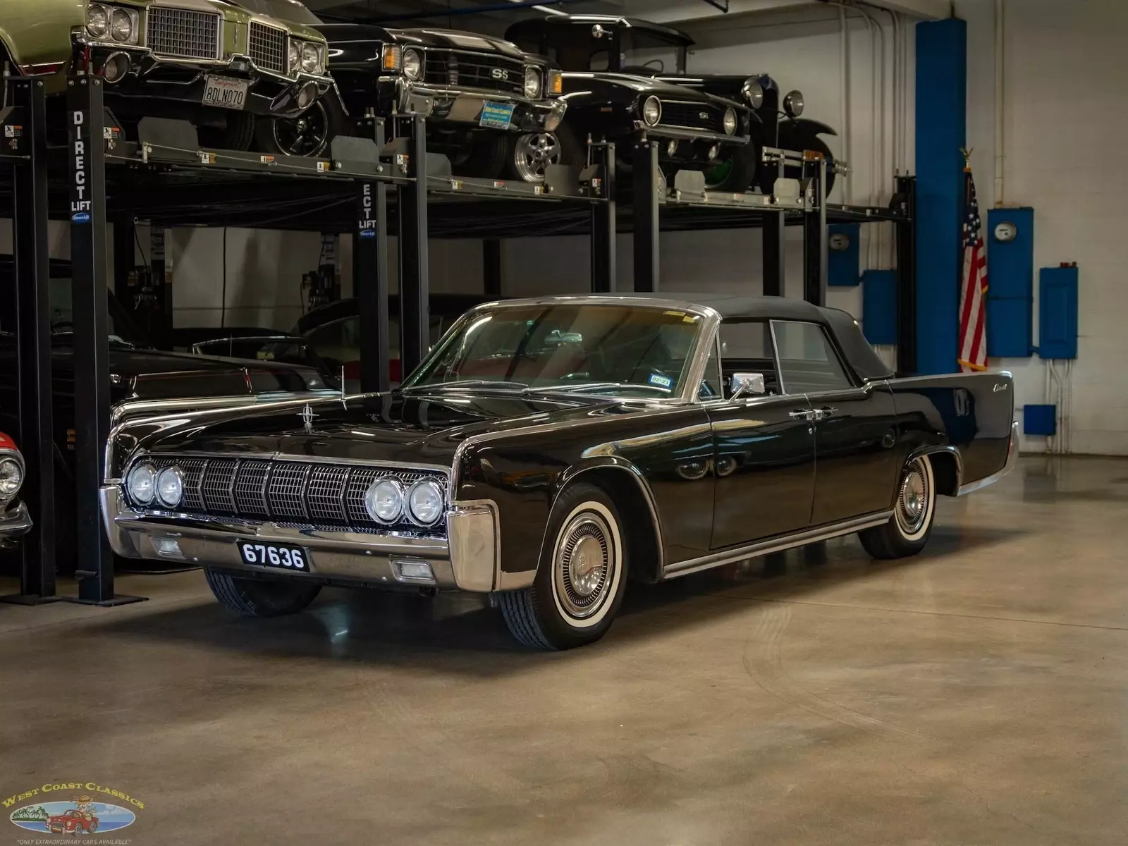 1964 Lincoln Continental 430 V8 4 Door Convertible