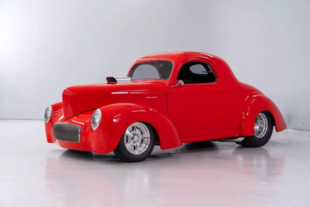 509 ci - 400 Turbo 3 Speed 1941 Willys Coupe Pro Street