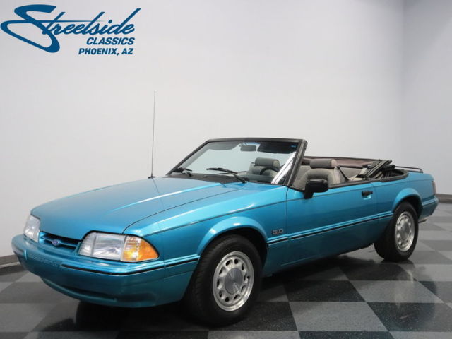 5.0L V8, AUTO, PS, FRONT DISCS, $4K IN RECPTS, FCTRY COLOR, GR8 DROPTOP FOX BODY 1992 Ford Mustang LX Convertible 2-Door