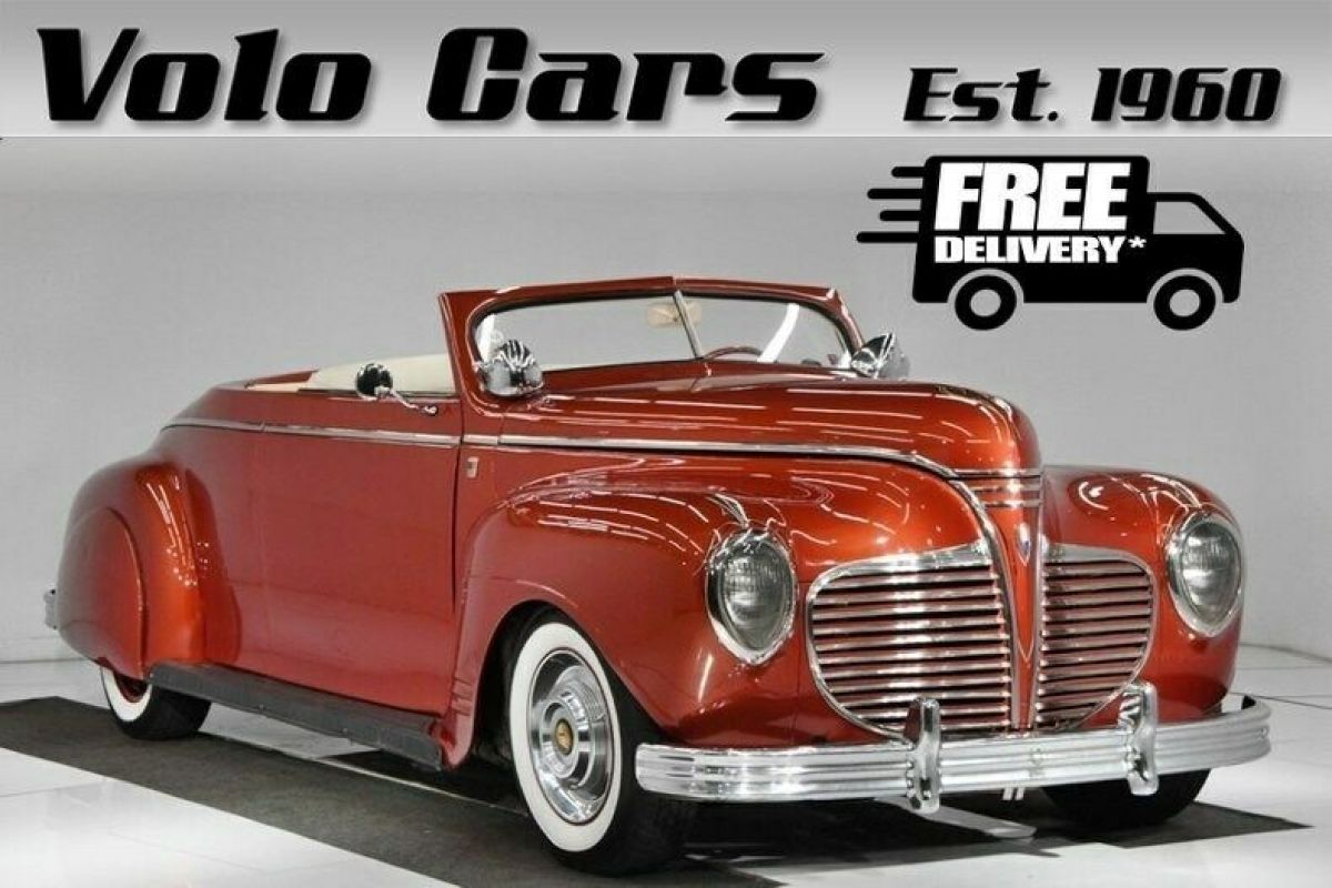 50s style custom. lift off top, air ride, suicide doors! 1941 Plymouth Custom