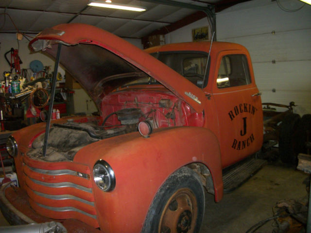 51 chevy 6100 2 ton runs dually 4 speed 1951 Chevrolet Other Pickups
