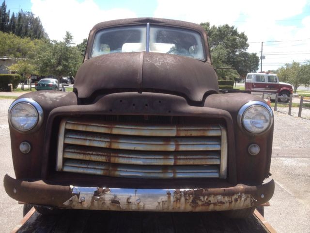 51 GMC 3100 Deluxe 5 window short box Pick-up Rat Rod Awesome Authentic Patina 1951 GMC Other RAT ROD