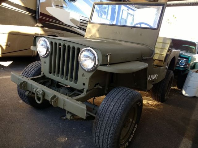 51 jeep willys cj3a 1951 Willys
