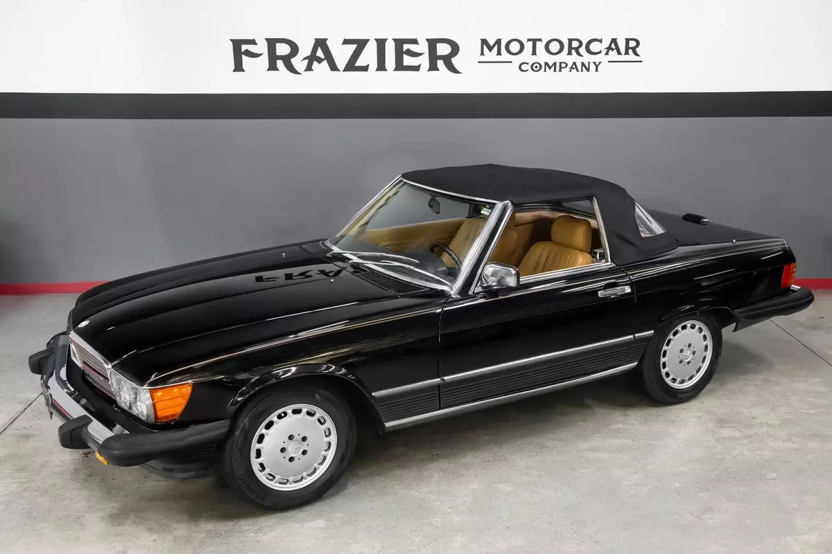 51755 mile one owner original paint accident free Black/Pal last year 560SL 1989 Mercedes-Benz 560sl 51755 one owner miles