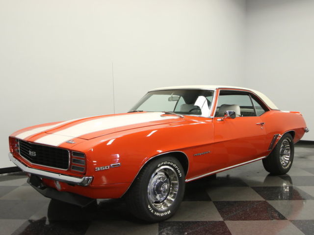 51k ACT MILES, GORGEOUS RESTO, FACT A/C, PS, PB W/ FRNT DISCS, BUILD SHEET, A+ 1969 Chevrolet Camaro