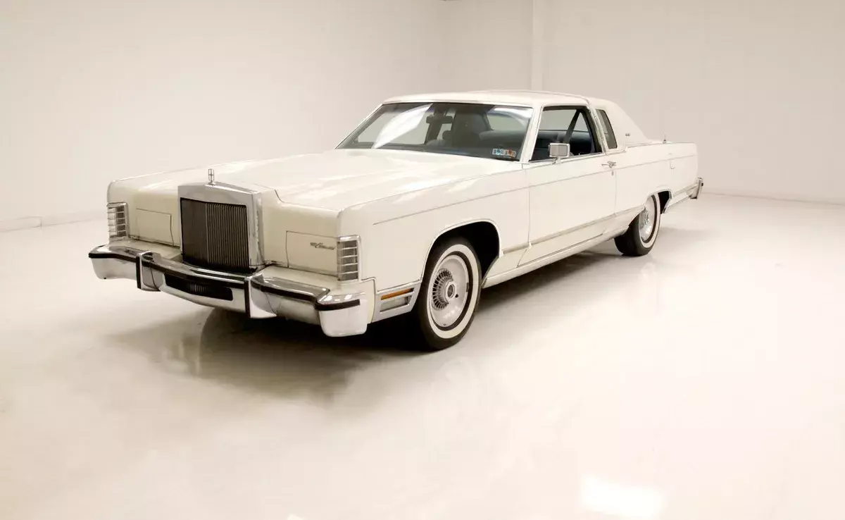 51K Original Miles/460ci V8/3-Speed Automatic/Mostly Original 1978 Lincoln Continental Town Coupe