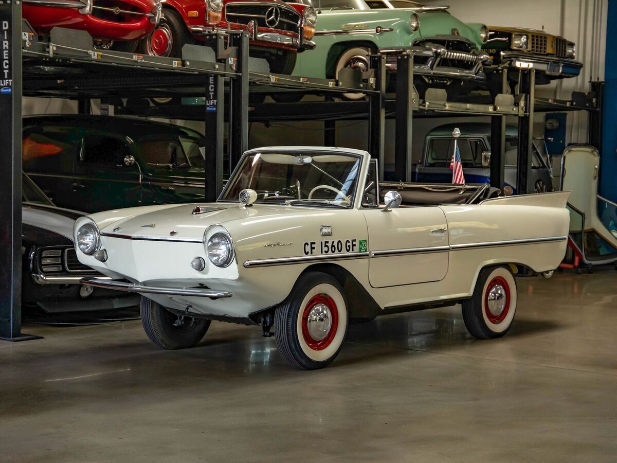 5210 Miles 4 cyl 1200cc 4 spd Manual2 Door Convertible 1967 Amphicar 770 Amphibious Convertible