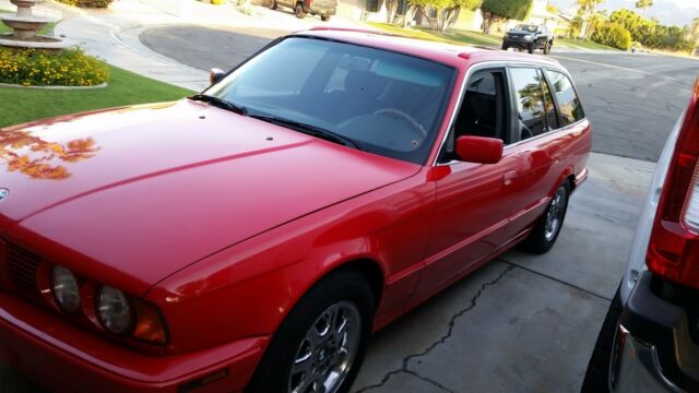 1993 BMW 5-Series 525I E34 Touring Wagon Red - photo 2