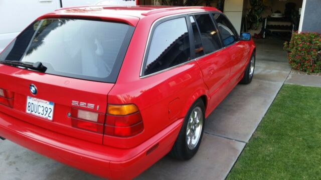 1993 BMW 5-Series 525I E34 Touring Wagon Red - photo 5