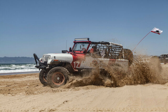 5.2L V8 Jeep Wrangler YJ F/R Lockers 35s Chromoly Axles California Rockcrawler 1991 Jeep Wrangler