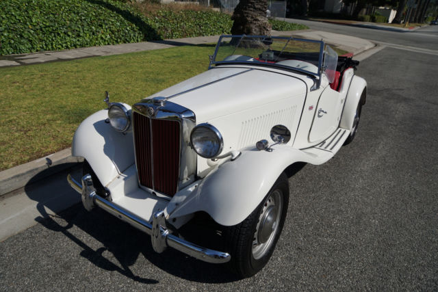 53400 Miles 1250 cc 4 cylinder ManualConvertible 1953 MG MG-TD ROADSTER --