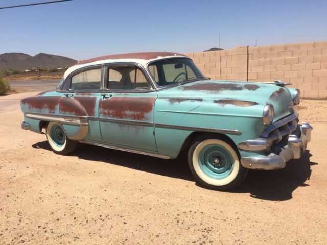 1954 Chevrolet Bel Air/150/210 white tuck-n-roll - photo 11
