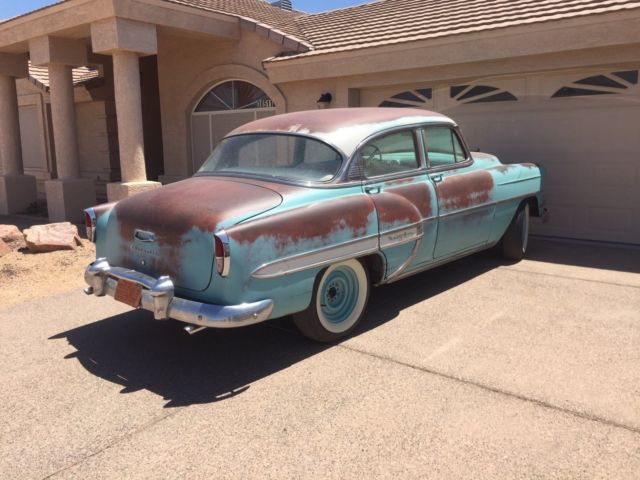 1954 Chevrolet Bel Air/150/210 white tuck-n-roll - photo 12