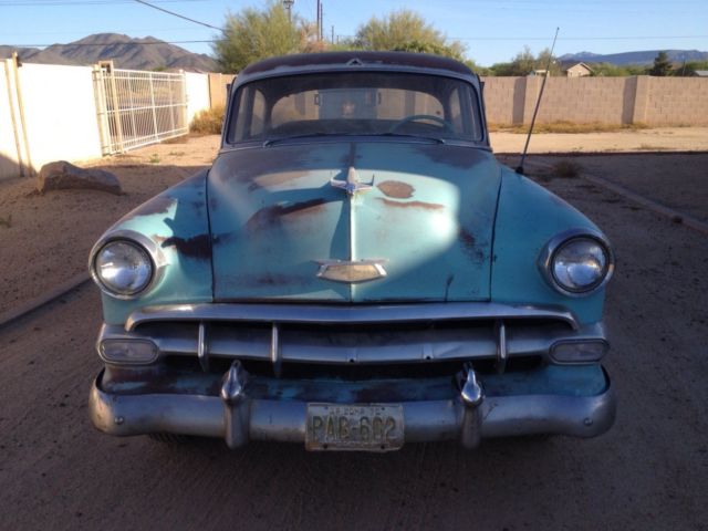 1954 Chevrolet Bel Air/150/210 white tuck-n-roll - photo 13