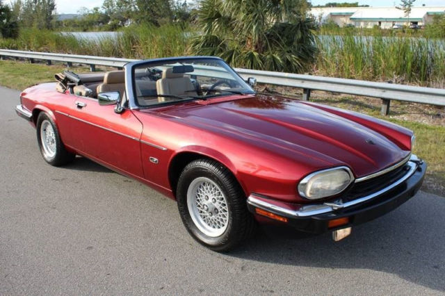 54,000 MILES V12 XJ-S CABRIOLET IMMACULTE NONSMOKER FLORIDA STUNNING CONVERTIBLE 1992 Jaguar XJS 2dr Convertible