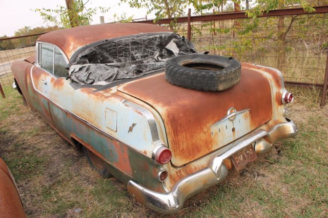 55 1955 Pontiac Catalina V-8 Two 2 Door A/C Classic Parts Car Bonded Title 1955 Pontiac Catalina