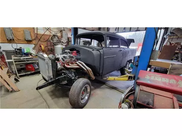 55 CHEVY GASSER NEEDS REPAIR PROJECT CAR CLEAR TITLE 454 BIG BLOCK!!! 1955 Chevrolet BIG BLOCK GASSER PROJECT 55 CHEVY GASSER DRAG CAR NEEDS REPAIR