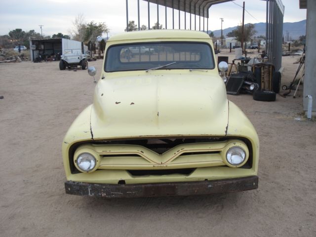 55 Ford F100, Rat Rod, Hot Rod, project pickup, Truck. 1955 Ford F-100