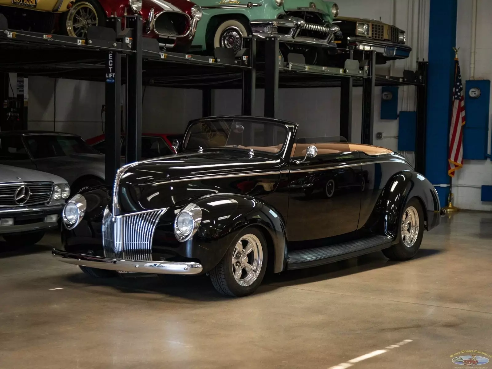 5518 Miles 302 V8 Automatic2 Door Cabriolet Custom 1940 Ford Deluxe Cabriolet Custom Street Rod