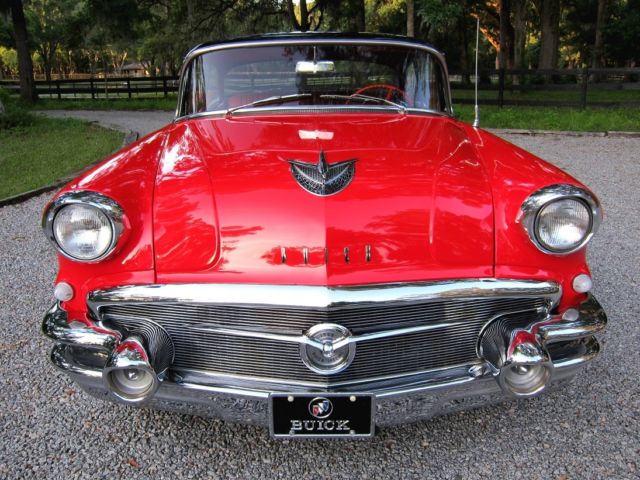 56 Buick Special 2dr Nailhead V8 Seminole Red Carlsbad Black NO RESERVE *VIDEOS* 1956 Buick Special / Riveria