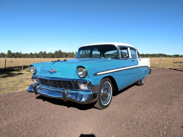 56 Chevy Bel-Air Sedan (Price Reduced $1200) 1956 Chevrolet Bel Air/150/210 Bel-Air