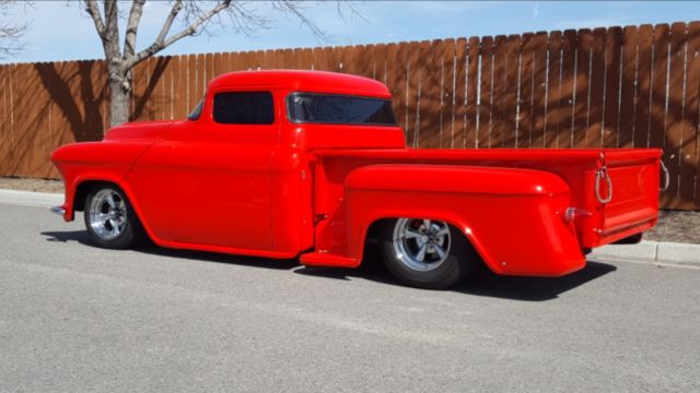 56 CHEVY PICKUP 427 BIG BLOCK BIG BACK WINDOW CHOPPED LOWERED 55 Chevy 57 Chevy 1956 Chevrolet Other Pickups