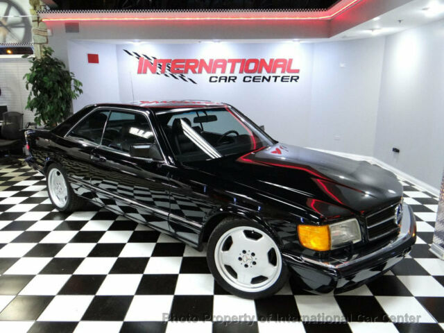 560 Series 2dr Coupe 560SEC 560 Series Mercedes Benz 560SEC W126 Coupe Black Ove 1990 Mercedes-Benz 500-Series 560 Series 2dr Coupe 560SEC
