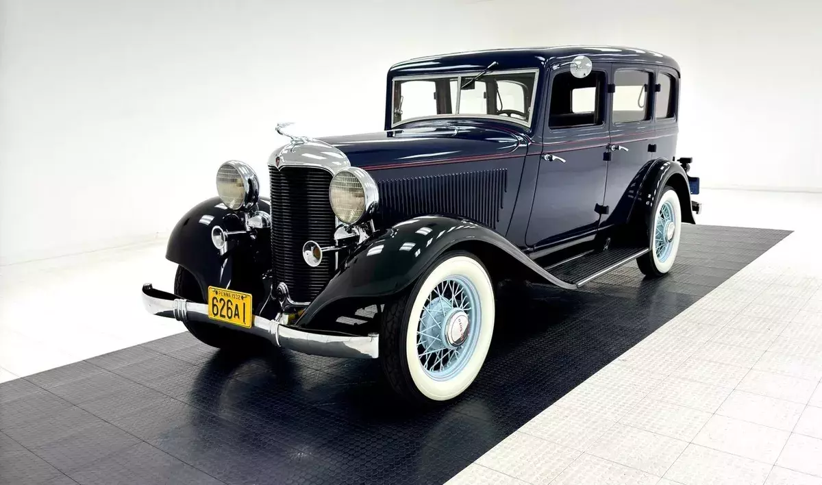 56,467 Miles/4 Owners/Show Winner/205.3ci I6/Plush Interior/3-Speed 1932 DeSoto 6 SA Series Deluxe Sedan