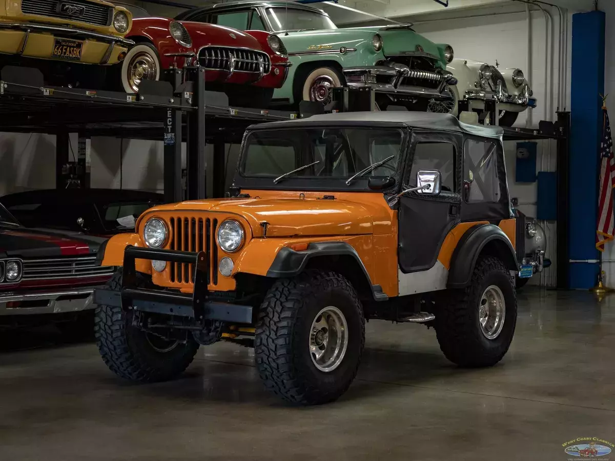 5647 Miles V8 Manual2 Door SUV 1973 Jeep CJ V8 4WD SUV
