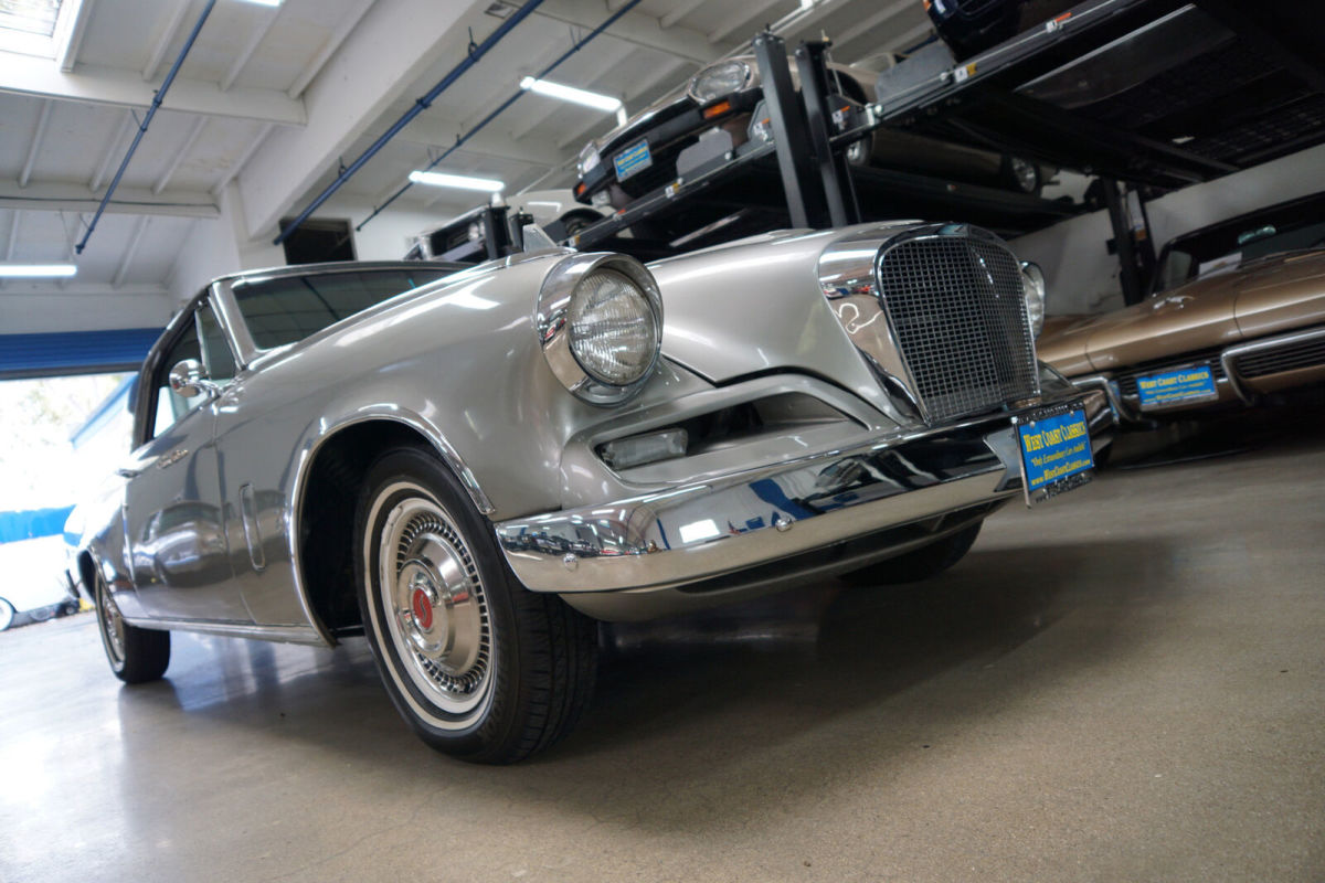 1962 Studebaker Gran Turismo Hawk 289 V8 with rare 4 spd & AC! - photo 6