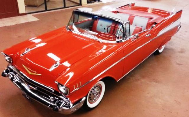 57 Chevy Bel Air Convertible 1957 Chevrolet Bel Air/150/210