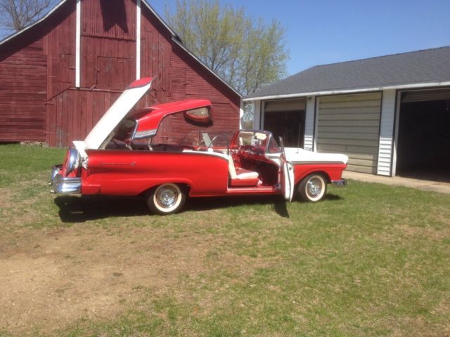 57 ford fairlaine retractable with continental kit 1957 Ford Fairlane