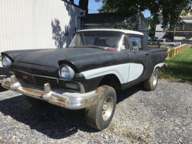 ‘57 Ranchero. Gasser! Tilt front end Ford Rat Rod, Custom Driver, Race Car 1957 Ford Ranchero