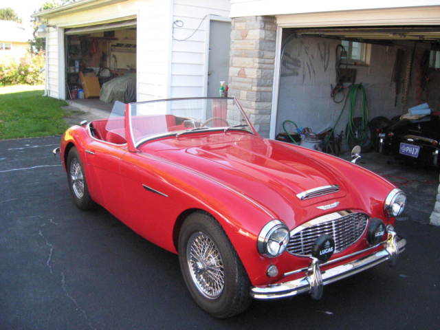 1957 Austin Healey Other red/black