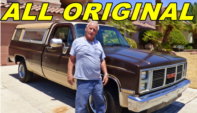 5.7L FUEL INJECTION ORIGINAL PAINT ALL MATCHING # RUNS GREAT HOT RODS FARM TRUCK 1987 GMC Sierra 1500 SIERRA CLASSIC, C1500, CHEVROLET, C10, PICKUPS,
