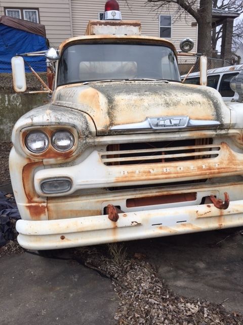 58 chevy truck project car fire truck barnfind imca z28 51 55 57 60 69 1958 Chevrolet Other Pickups