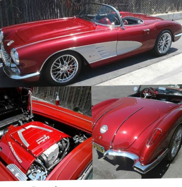 58 Corvette restomod 1958 Chevrolet Corvette