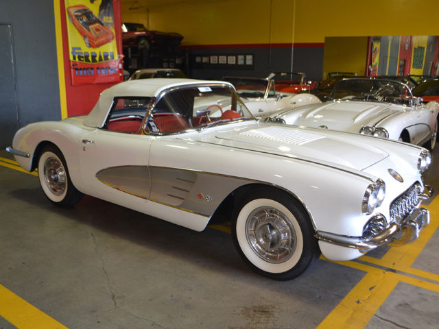 58 Vette, Restored, 283/245hp Dual 4bbl, Powerglide Auto, From West Coast Collec 1958 Chevrolet Corvette Dual 4bbl