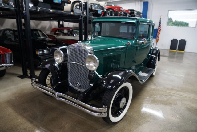 58700 Miles 194 c.i. inline 6 cyl Manual2 Door Coupe 1931 Chevrolet Sports Coupe --