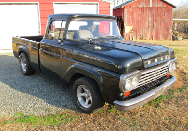 59 1959 FORD F-100 PICKUP TRUCK SHORT BED SHOP TRUCK OTHER 1959 Ford F-100