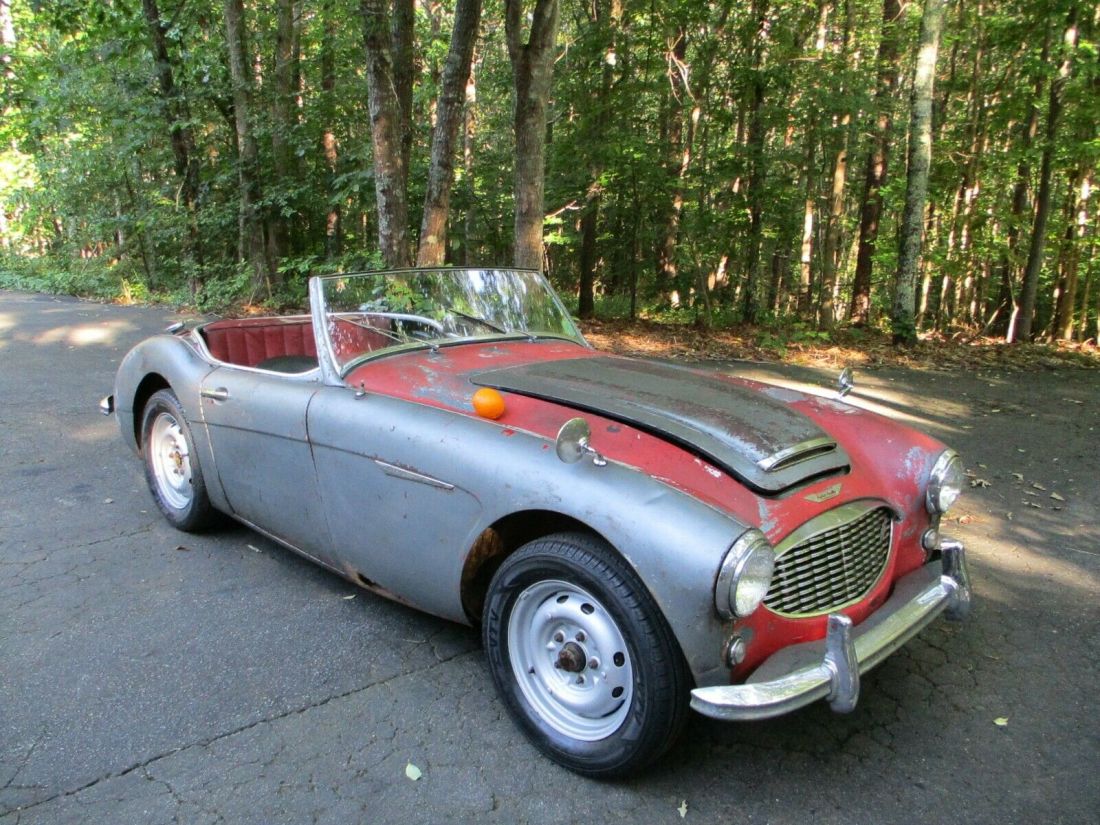 1959 Austin Healey 100-6 black - photo 3