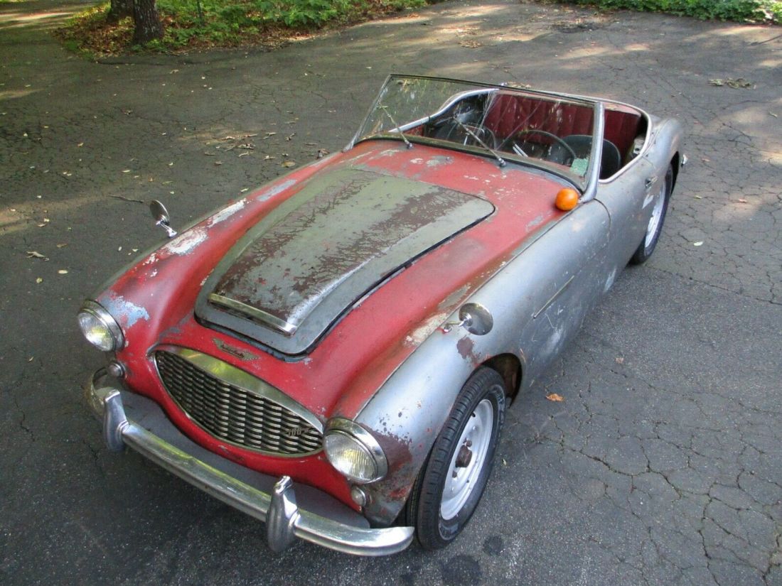 1959 Austin Healey 100-6 black - photo 8