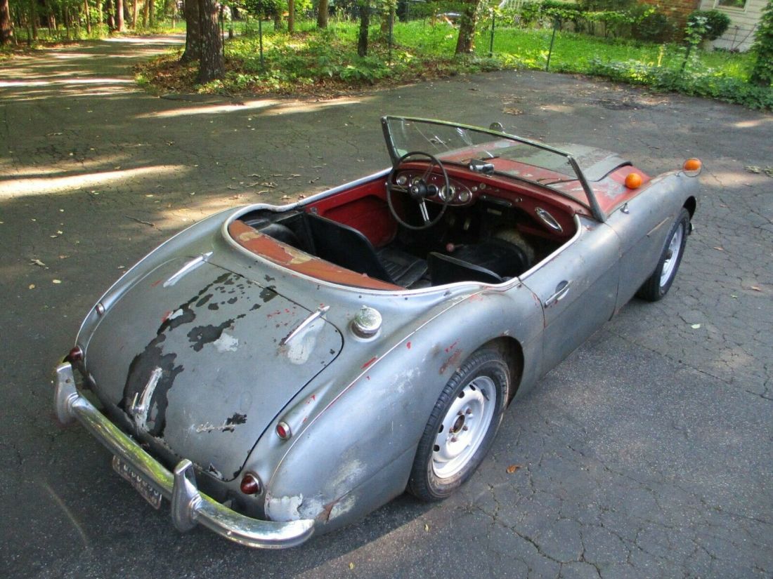 1959 Austin Healey 100-6 black - photo 9